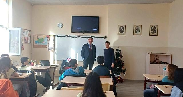 Прокурор от Районна прокуратура - Стара Загора изнесе лекция пред ученици от СУ „Васил Левски“ - Стара Загора