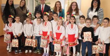 ДГ № 9 „Липа“ в Стара Загора с поздрав към Областна администрация за Великден