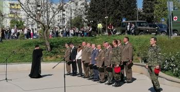 С освещаване на бойните знамена на Втора Тунджанска механизирана бригада Стара Загора отбеляза 6 май