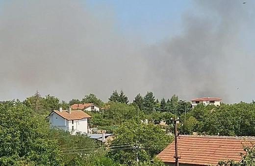 Пожарът край Малка Верея е овладян