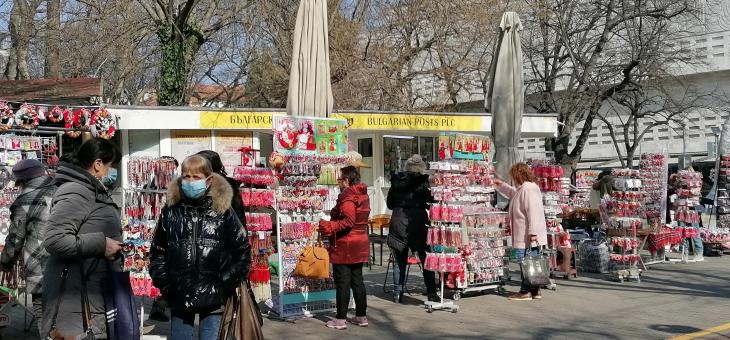 Стара Загора се превръща в царството на мартеничките