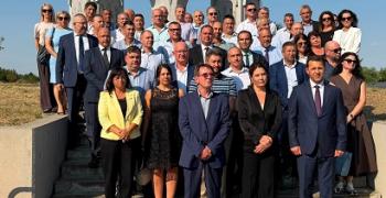 Ръководството на Община Раднево се включи в отбелязването на Деня на миньора