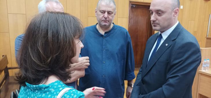Министър Славов обсъди актуални въпроси с юридическата общност в Стара Загора