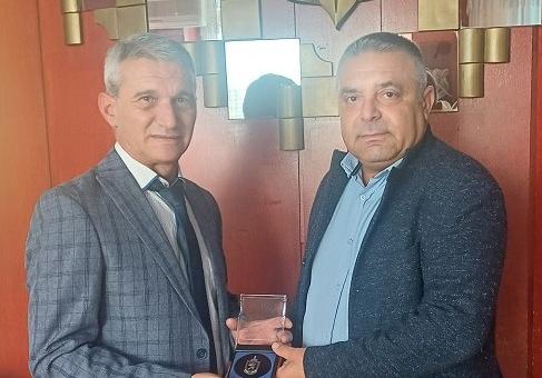 Наградиха инспектор  Венелин Демирев от ОД МВР - Стара Загора