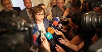 Корнелия Нинова: Продължаваме разговорите с "Има такъв народ" по политическата декларация