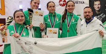Първи медал от Европейска купа по фехтовка за Николета Добрева от Стара Загора