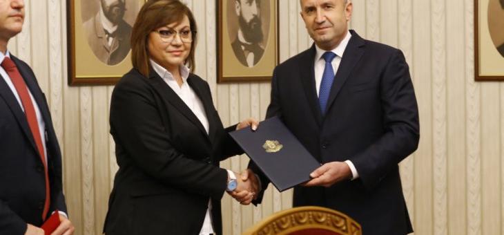 БСП ще върне мандата на президента във вторник