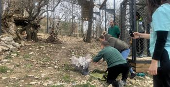 Зоопарк Стара Загора в съвместна инициатива със Спасителен център Зелени Балкани и НПГВМ „Иван Павлов“