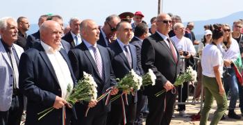 Областният управител Иван Чолаков участва в честването на 145-та годишнина от боевете за Шипка