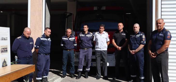 Отличиха старозагорски огнеборци