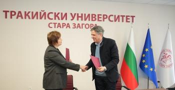 Тракийският университет – Стара Загора и Българската академия на науките подписаха Споразумение за стратегическо сътрудничество