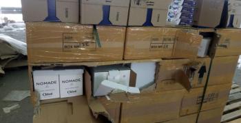 Намериха фалшиви парфюми, скрити под паста за зъби на „Дунав мост“ 2