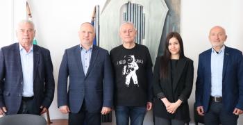 Областният управител Иван Чолаков проведе среща с президента на Атлантическия клуб в България Соломон Паси