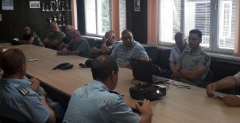 В ОД на МВР Стара Загора се проведе среща във връзка с пожарите
