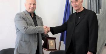 Веселин Божков получи Почетния знак на областния управител на Стара Загора