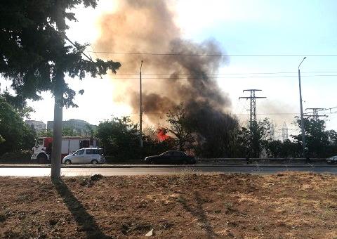 Пожари в Старозагорско на 6 септември