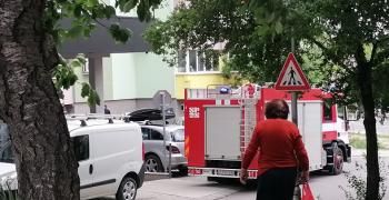 Инцидент с газова бутилка в апартамент в Стара Загора