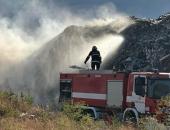 Подвижна станция на РИОСВ  замерва качеството на въздуха край Регионалното депо за отпадъци