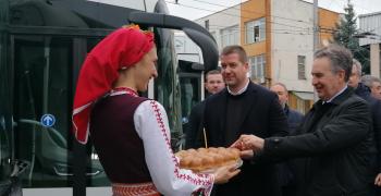 Стара Загора има модерни електробуси като Лондон и Париж