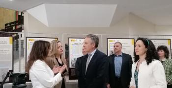 Изложба "Дон Кихот през вековете" откри в Стара Загора посланикът на Испания в България Алехандро Поланко