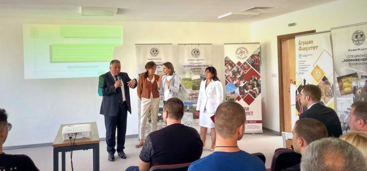 Посланикът на Германия гостува на Тракийски университет – Стара Загора