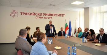 Новият посланик на Аржентина гостува на Тракийски университет