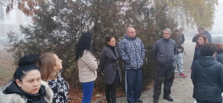 В Бузовград се проведе отново протест, хората настояват за безопасни пътища