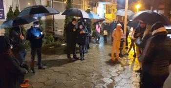 В Казанлък протест след случая с гонката и ареста на дрогиран шофьор