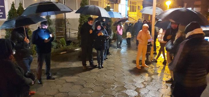 В Казанлък протест след случая с гонката и ареста на дрогиран шофьор