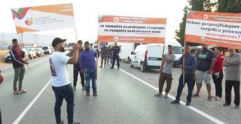 Производители на плодове излязоха на протест