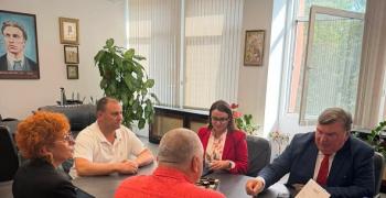 Община Раднево посрещна посланика на Република Молдова в България Н. Пр. Емил Жакота
