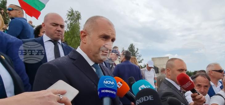 Президентът Румен Радев: Когато държавата е слаба, мафията е силна