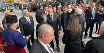 Президентът Радев пристигна в Сунгурларе