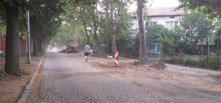 Временна организация на движението в Казанлък от днес