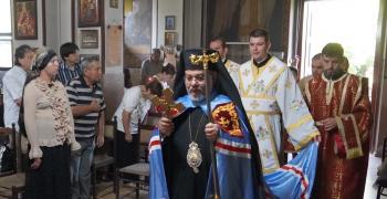 На Преображение Господне митрополит Киприан служи в Нова Загора