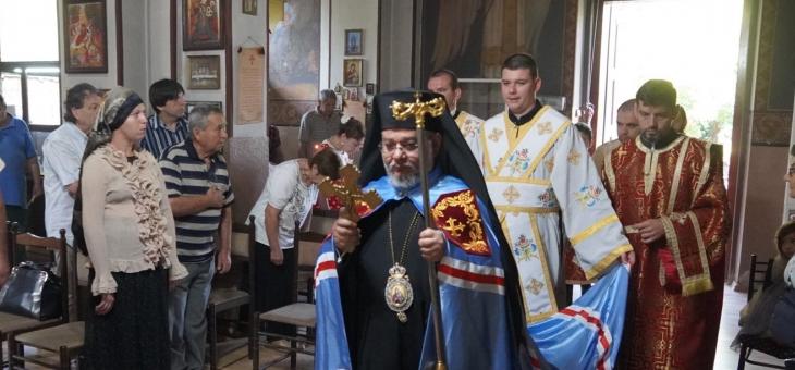 На Преображение Господне митрополит Киприан служи в Нова Загора