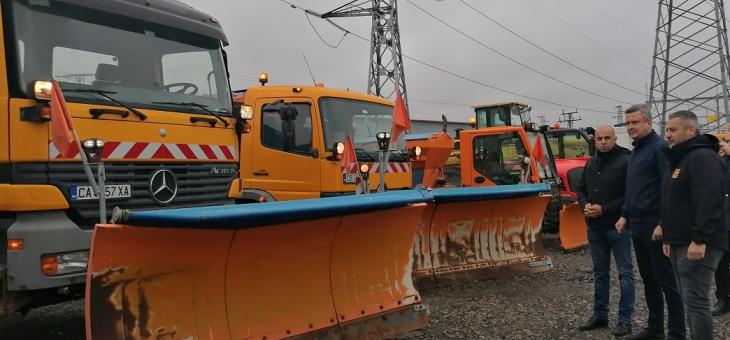 В Стара Загора провериха готовността на техниката за зимния сезон