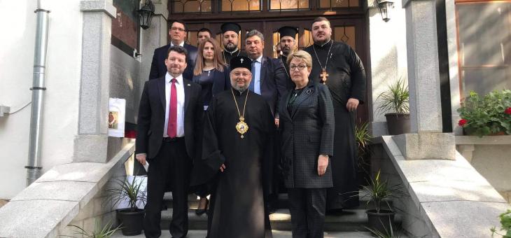 Митрополит Киприан се срещна с посланика на Русия у нас
