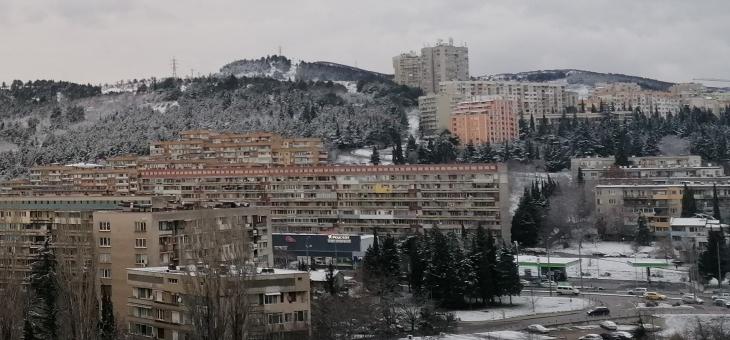 В Стара Загора: Сняг и студ