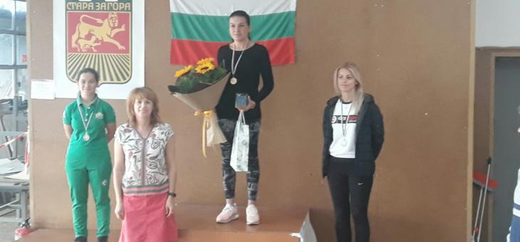 Сребърната медалистка от олимпийските игри в Токио Антоанета Костадинова се състезава в Стара Загора   
