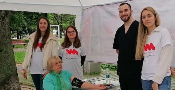 Стара Загора отбеляза Световния ден за борба с хипертонията с безплатно измерване на кръвното налягане