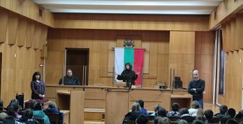 Над 120 ученици гостуваха в Окръжен съд – Стара Загора по повод „Ден на отворените врати“