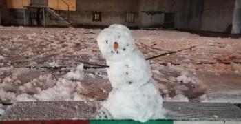 Снежна вечер в Стара Загора