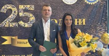Зам.-кметът Светослав Колев поздрави дамите от Инър Уийл клуб Стара Загора по повод 25-годишнината на организацията