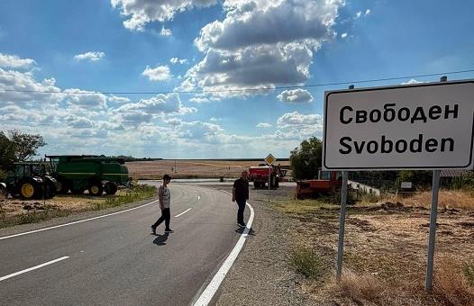 Община Раднево успешно приключи ремонтните дейности по проекта за реконструкция и рехабилитация на участъци от общински път