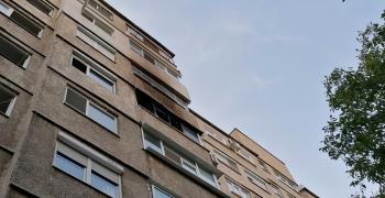 Горя тераса на апартамент в Стара Загора