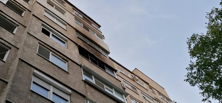 Горя тераса на апартамент в Стара Загора