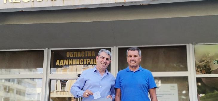 ИТН регистрира листата си в Районната избирателна комисия в Стара Загора