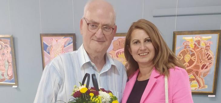 Юбилейна изложба на Тодор Ковачев в зала „Байер“ 