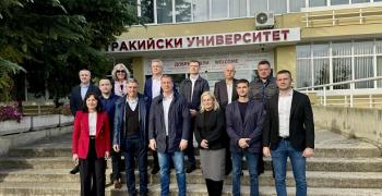 Тракийски университет и Община Стара Загора стартират съвместни инициативи в подкрепа на младите хора и регионалното развитие